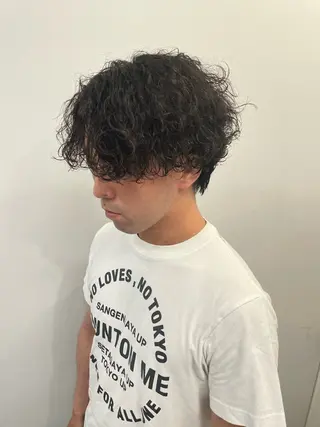 パーマ 吉田聖 【メンズヘア特化】のヘアスタイル