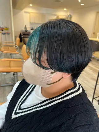 ショート カラー 《放出》Forte マネージャー山根英明のヘアスタイル