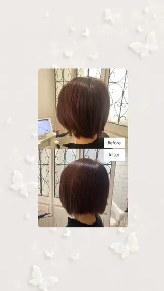 ショート 🦋HANA🦋 𓂃 稲毛駅徒歩1分のヘアスタイル