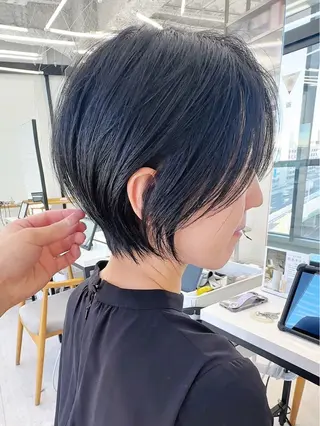 ショート カラー 名古屋/ショート/ ボブ/ヘアアレンジのヘアスタイル