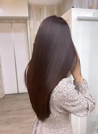 カラー パーマ ミディアム 初めでも安心🌟 newi町田✂のヘアスタイル