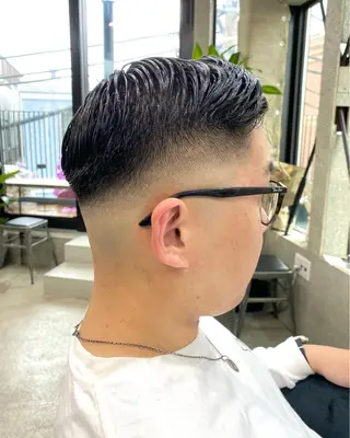 カラー パーマ メンズ OVER→三軒茶屋 /縮毛矯正・髪質改善のヘアスタイル