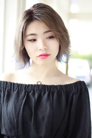 ショート カラー BLUE Hair&Life所属・菊地 良太のヘアスタイル