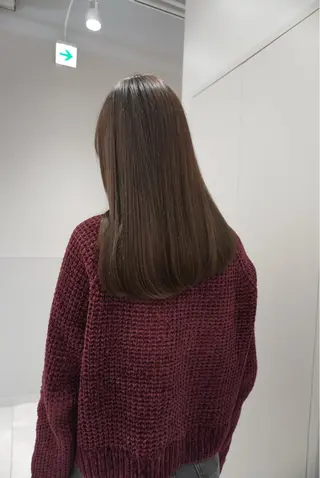 ミディアム カラー パーマ ヘアアレンジ メンズ 髪質改善縮毛矯正 ブリーチなしRYOのヘアスタイル