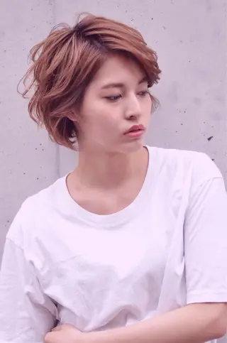 ショート カラー 吉祥寺aivee 若手注目スタッフのヘアスタイル