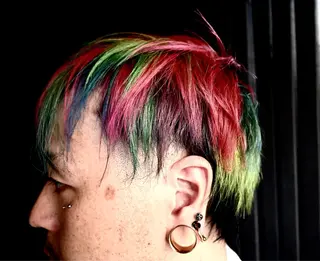 ショート カラー メンズ Styledock所属・Junko .のヘアスタイル