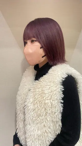 ショート あいさ🤍ムラ無しカ ラー🤍のヘアスタイル