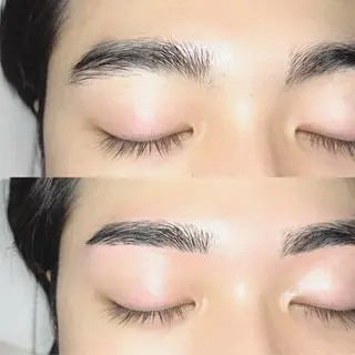 メンズ アイブロウ 堀内 優衣💗パリジェンヌのマツエク・マツパデザイン