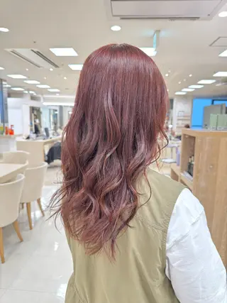 カラー 髪質改善/縮毛矯正/ 暖色カラー💫のヘアスタイル