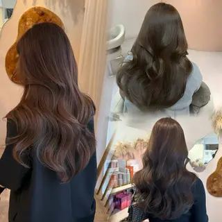 ロング カラー ♡韓国/レイヤー カット/Ayana♡のヘアスタイル
