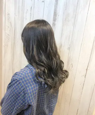 ロング カラー 松田 和樹のヘアスタイル