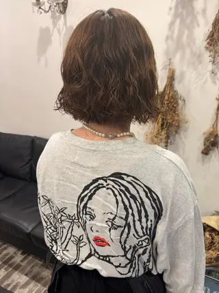 ミディアム パーマ m ā l o.🌷 サカモトマイコのヘアスタイル