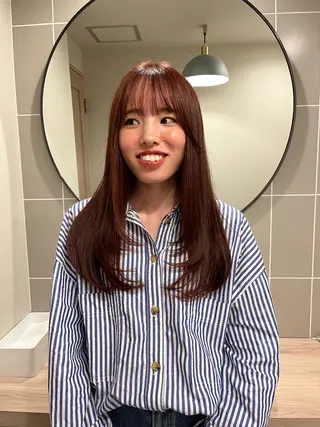 ロング FILMS所属・宮城 星のヘアスタイル