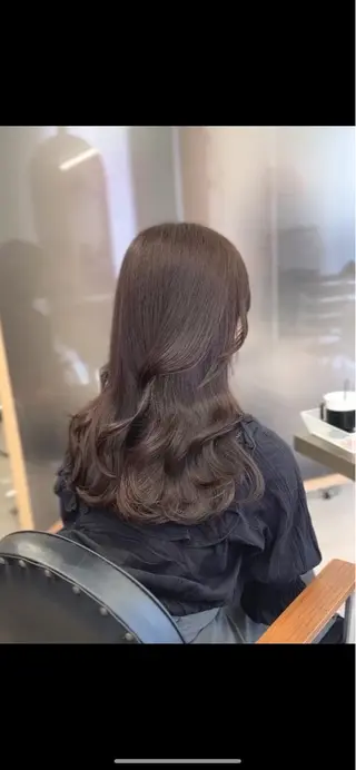 ロング カラー 宮本 優のヘアスタイル