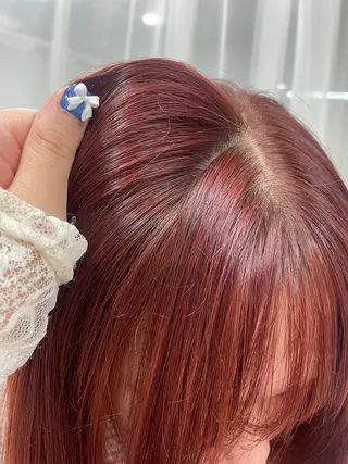 カラー 🫧‎🤍oto /ゆきの🤍🫧のヘアスタイル