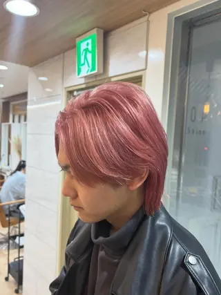 カラー メンズ 学生指名率No.1 YUTOのヘアスタイル