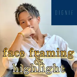 カラー メンズ メンズ専門　井藤 雅也のヘアスタイル