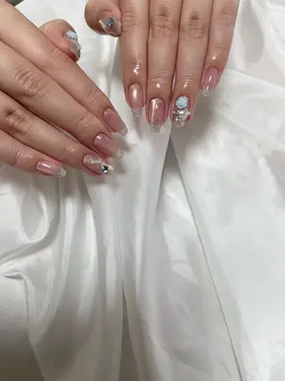 セミロング Nailsalon プチ　ラジェムのネイルデザイン