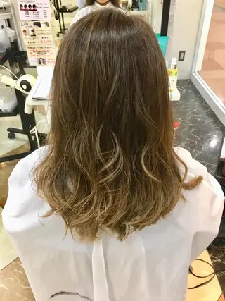 セミロング 髪質改善 阪口 雄佑のヘアスタイル