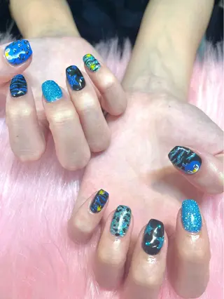 ネイル Nail ヌシん家 AKANEのネイルデザイン