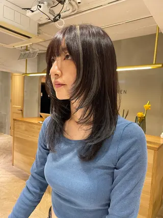 ロング LOREN/ miuのヘアスタイル