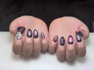 ネイル Jenn Nail_ ヘビのネイルデザイン