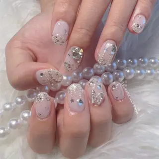 ネイル 💎CC・NaNa 韓国風ネイル🌙Cのネイルデザイン
