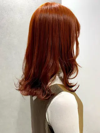 セミロング カラー ヘアアレンジ kaho🐏🦩 テストモデル募集中のヘアスタイル