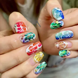 ネイル natural flairのネイルデザイン