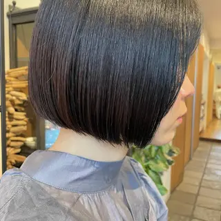 ショート 透明感カラー/ 小顔カット/ミヅキのヘアスタイル