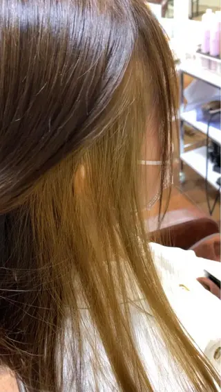 カラー 隅田 美樹のヘアスタイル