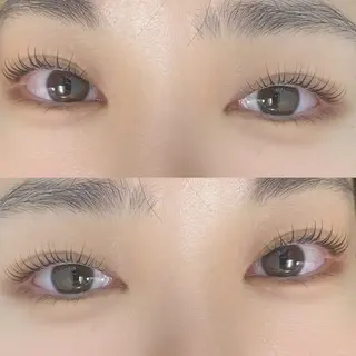 マツエク・マツパ 束感まつげ🤍 hikaruのマツエク・マツパデザイン