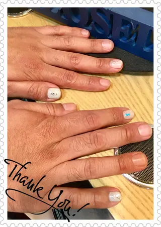 メンズ ネイル 佐藤 まりえのネイルデザイン