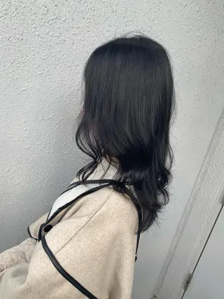 ロング カラー 後藤紗英/髪質改善 /オリーブベージュのヘアスタイル