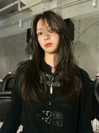 ロング カラー SITY. 🦋mamiya🦋のヘアスタイル