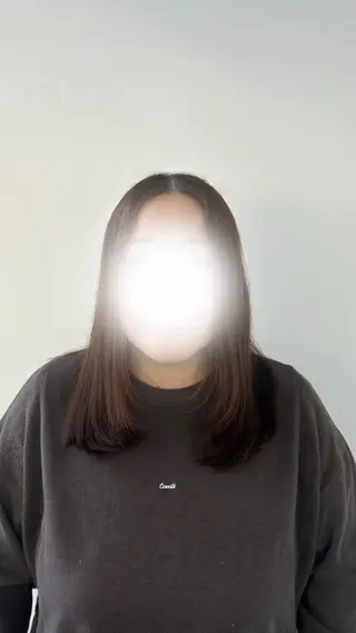 ロング 松井 詩織のヘアスタイル