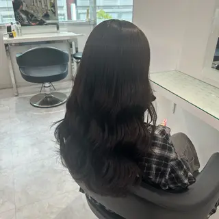 セミロング 🤍大人っぽ韓国暗髪 🤍Asuka🤍のヘアスタイル