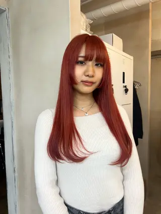 ロング ブリーチカラー 🤎〰️Yuunaのヘアスタイル