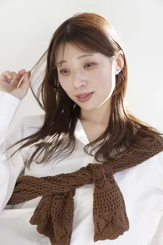 カラー 束感まつぱ🥑🤍 NATUKI🤍のマツエク・マツパデザイン