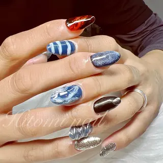 ネイル 大澤 瞳のネイルデザイン