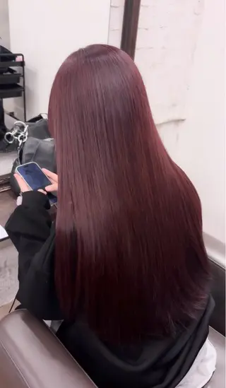 ロング カラー ドレスヘアー(dress hair)所属・のづみ あかりのヘアスタイル