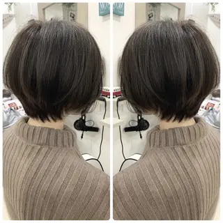 ショート 京都大人女性ショート 徒歩1分/秋山のヘアスタイル