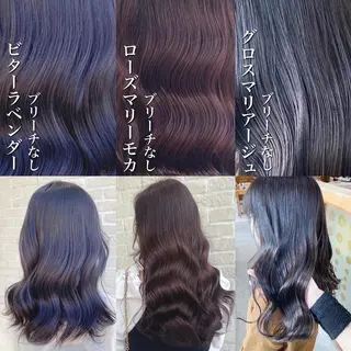 カラー 艶髪レイヤーの王 復活の大澤竜馬のヘアスタイル