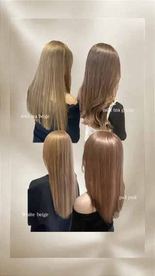 セミロング schon所属・み うのヘアスタイル