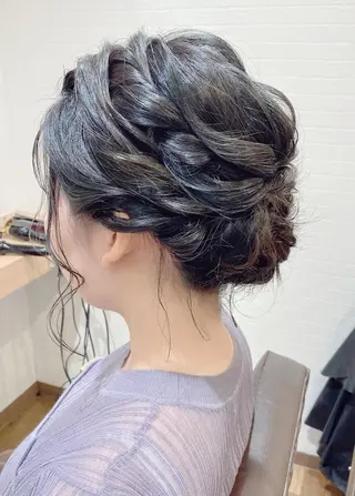 ヘアアレンジ GRANLUSSO 〜グランルッソ駅前店所属・木口 嘉美のヘアスタイル