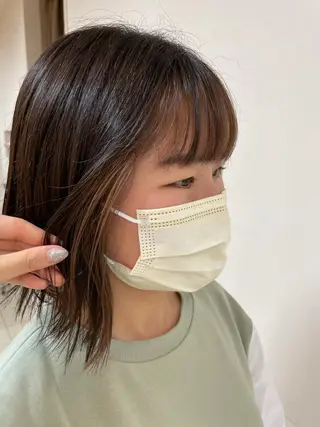 ミディアム カラー ヘアアレンジ 【Sweep】おじま のぞみのヘアスタイル