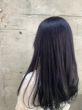 ロング カラー …a所属・…a みおのヘアスタイル