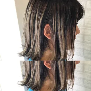 ショート カラー JILBLAN京都 ショート/ハイライトのヘアスタイル