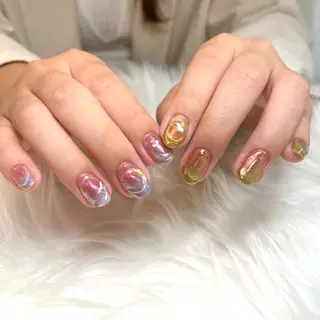 ネイル 新井 ひなののネイルデザイン