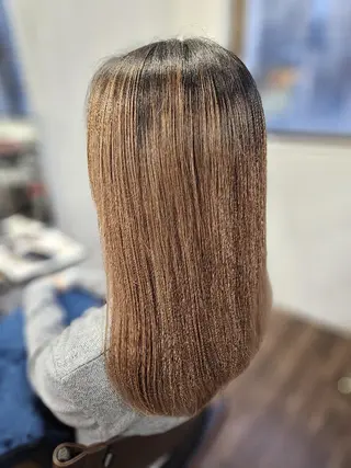 セミロング カラー terra✂️川嶋 大輔のヘアスタイル